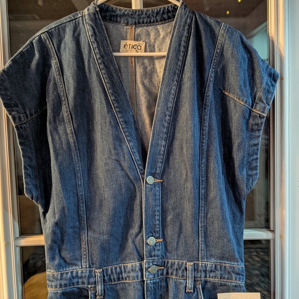 Ética Denim Jumpsuit